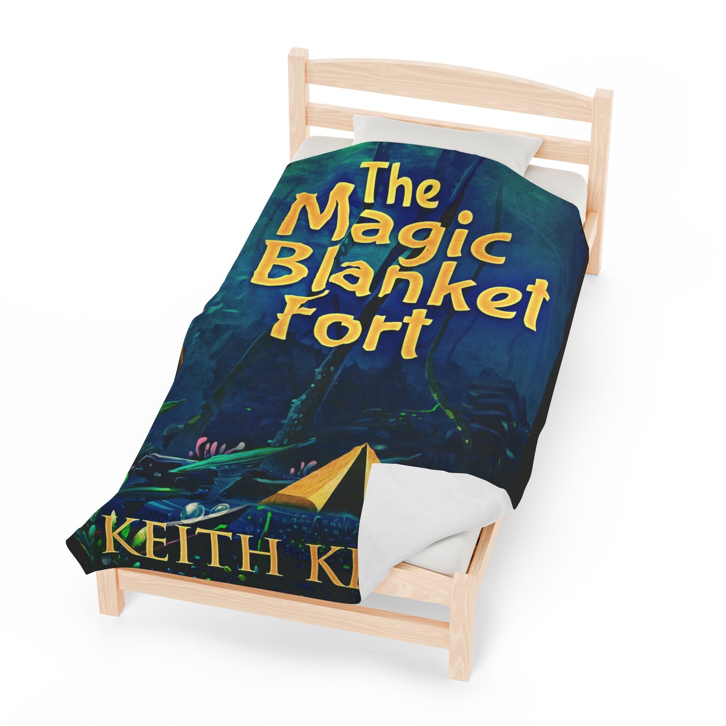 The Magic Blanket Fort - Velveteen Plush Blanket