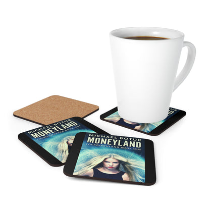 Moneyland - Corkwood Coaster Set