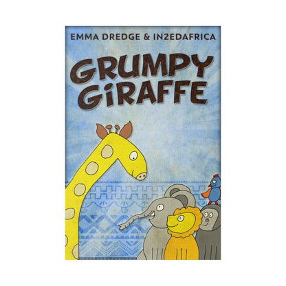 Grumpy Giraffe - Canvas