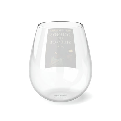 Sounds Of Silence - Stemless Wine Glass, 11.75oz