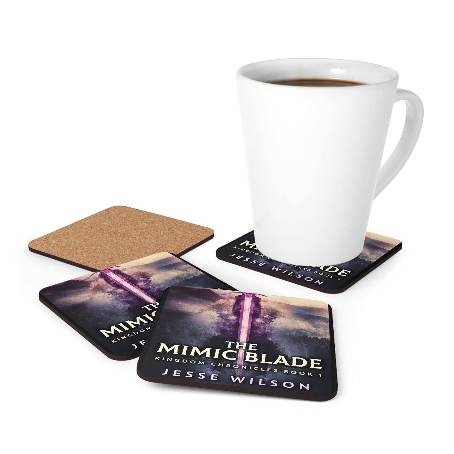 The Mimic Blade - Corkwood Coaster Set