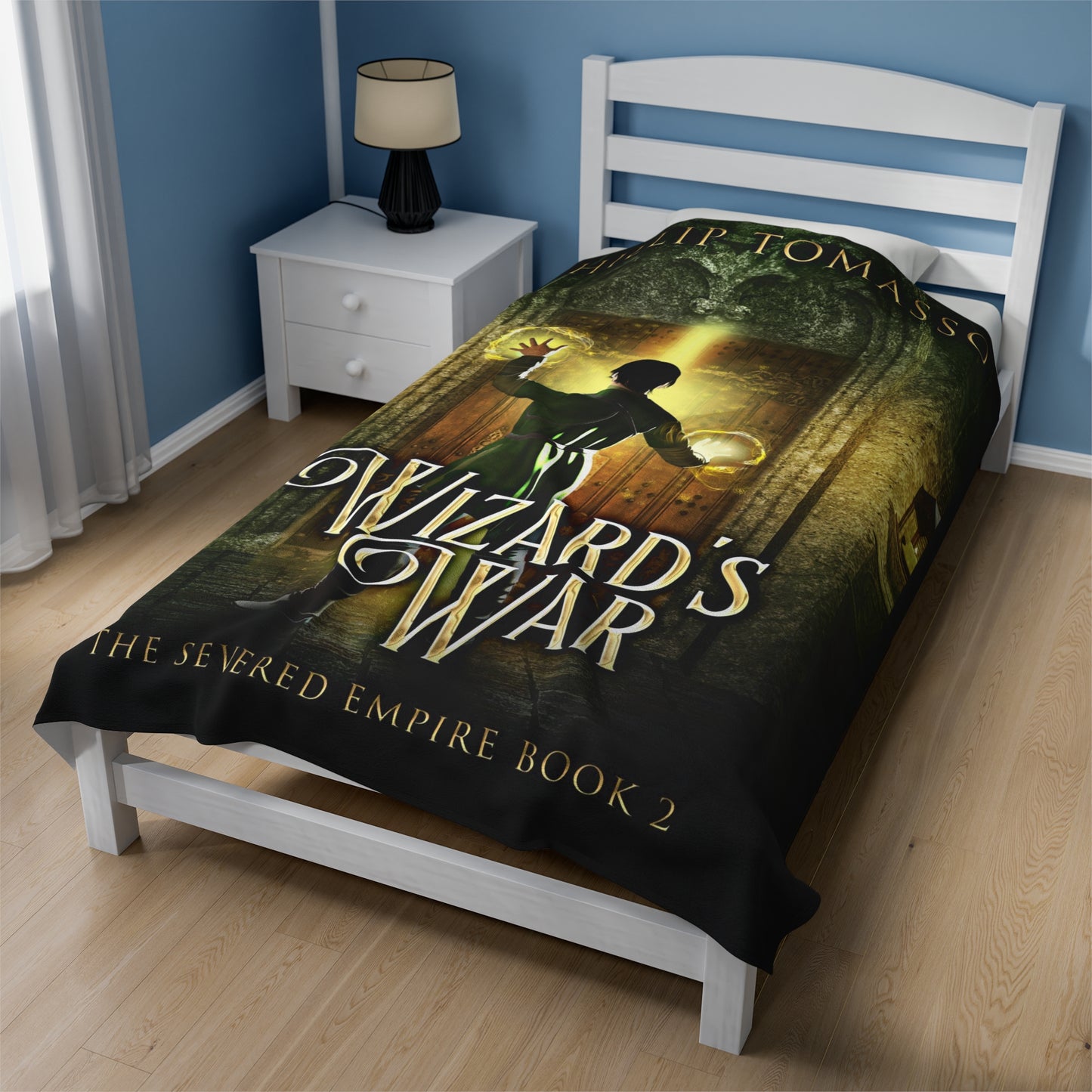 Wizard's War - Velveteen Plush Blanket