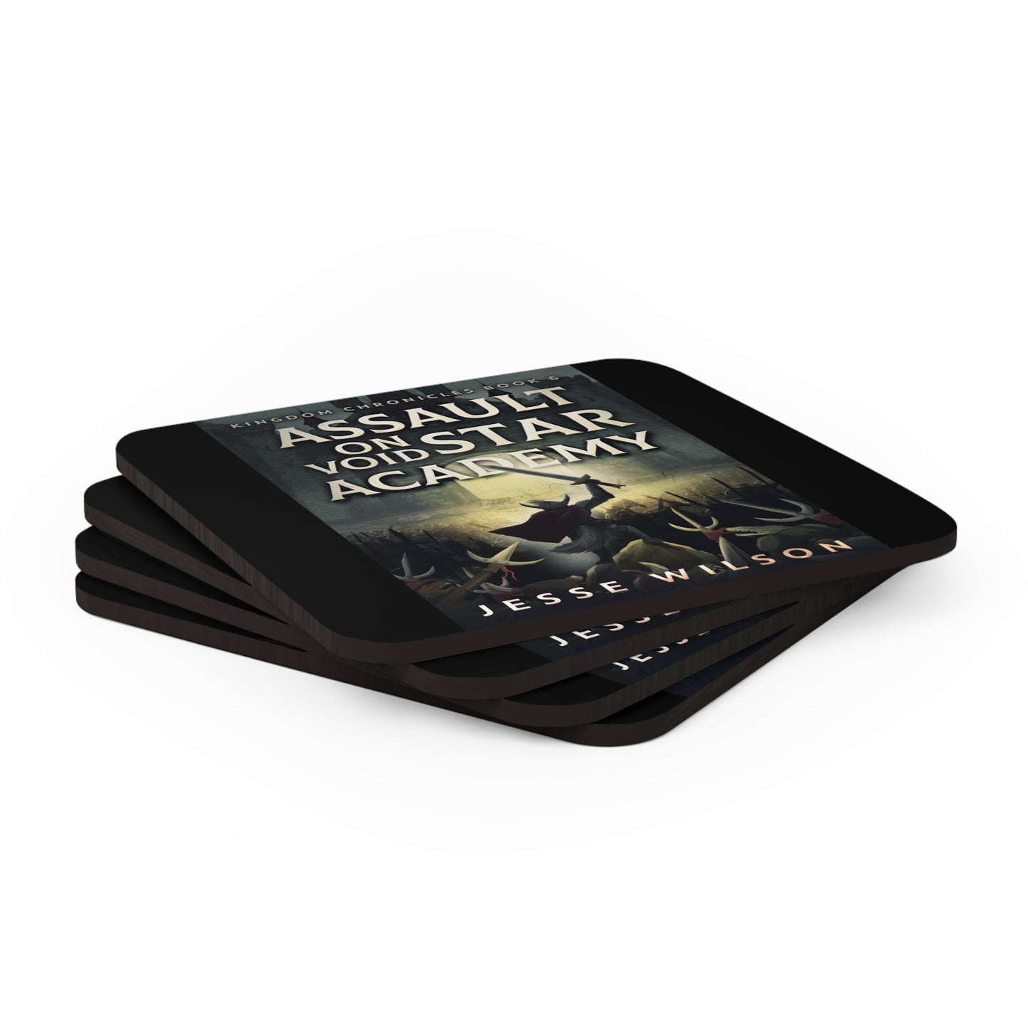 Assault On Void Star Academy - Corkwood Coaster Set