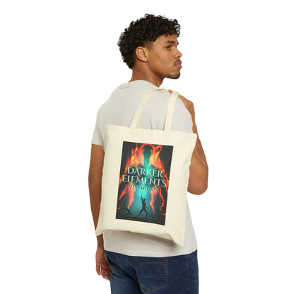 Darker Elements - Cotton Canvas Tote Bag