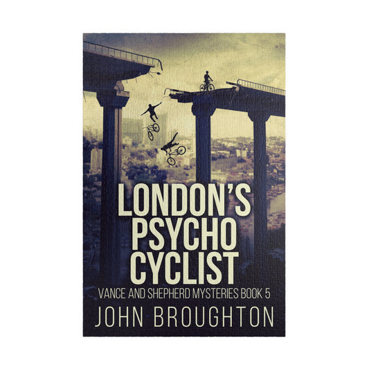 London's Psycho Cyclist - 1000 Piece Jigsaw Puzzle