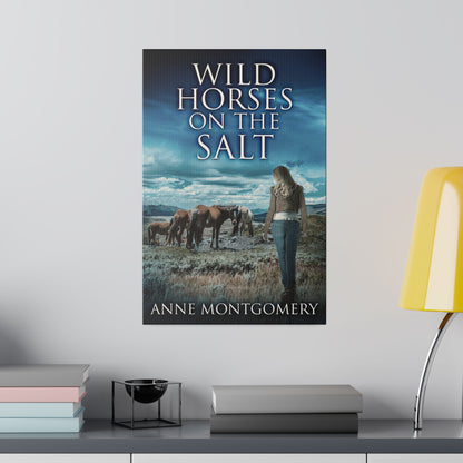 Wild Horses On The Salt - Canvas