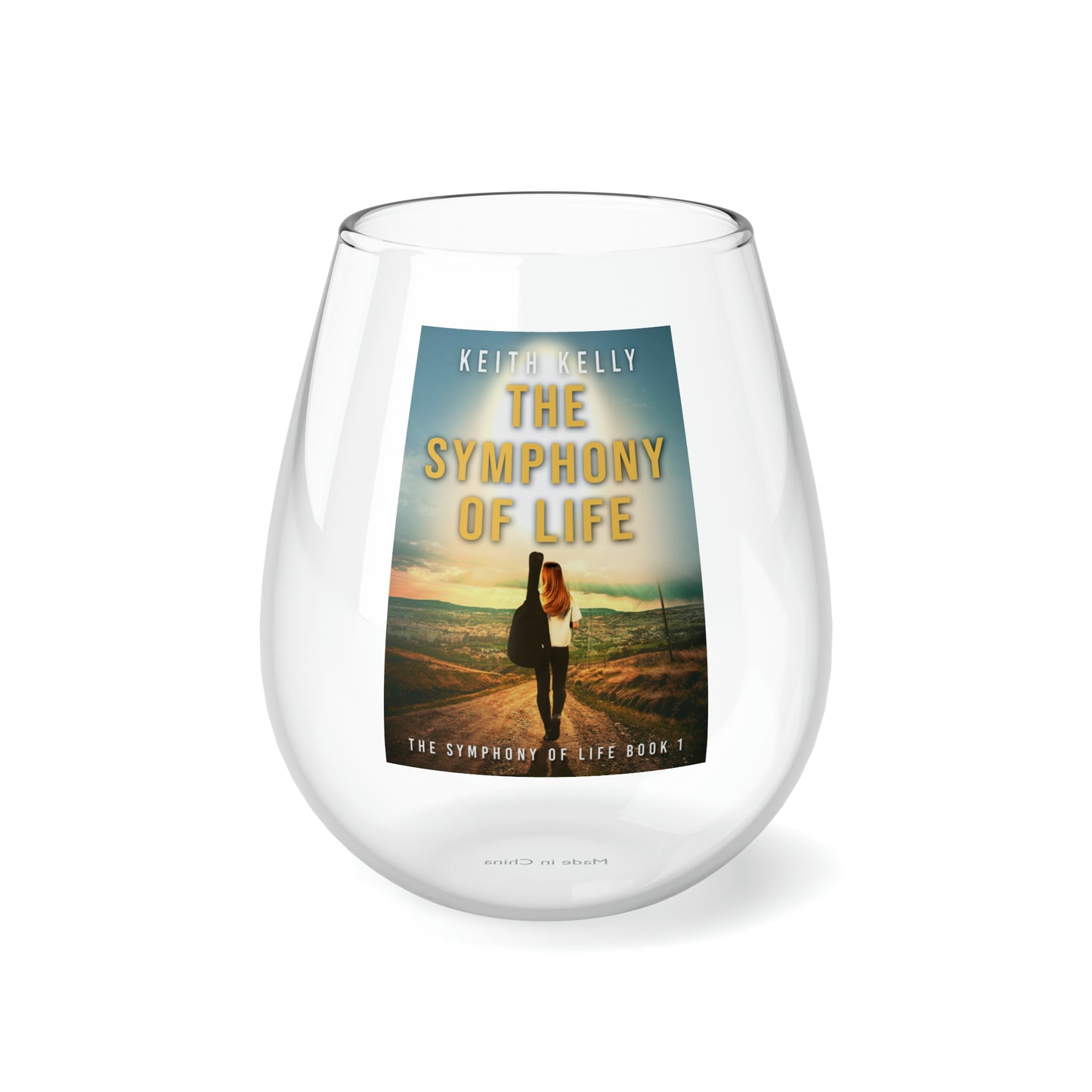 The Symphony Of Life - Stemless Wine Glass, 11.75oz