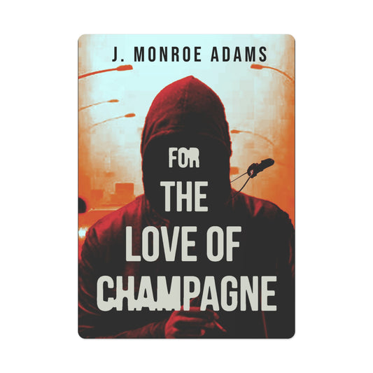 For The Love Of Champagne - Playing Cards