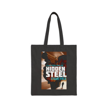 Hidden Steel - Cotton Canvas Tote Bag