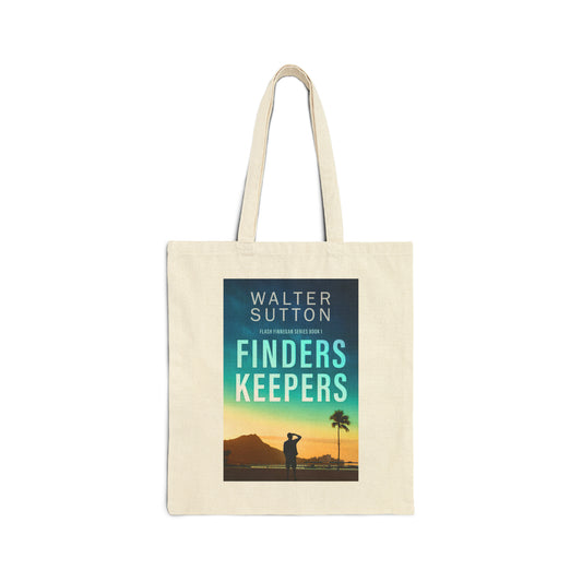 Finders Keepers - Cotton Canvas Tote Bag