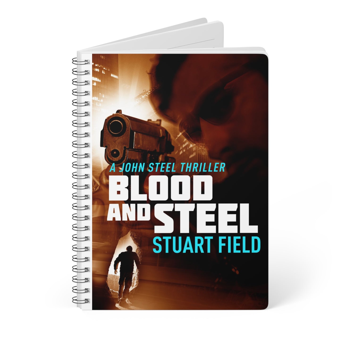 Blood And Steel - A5 Wirebound Notebook