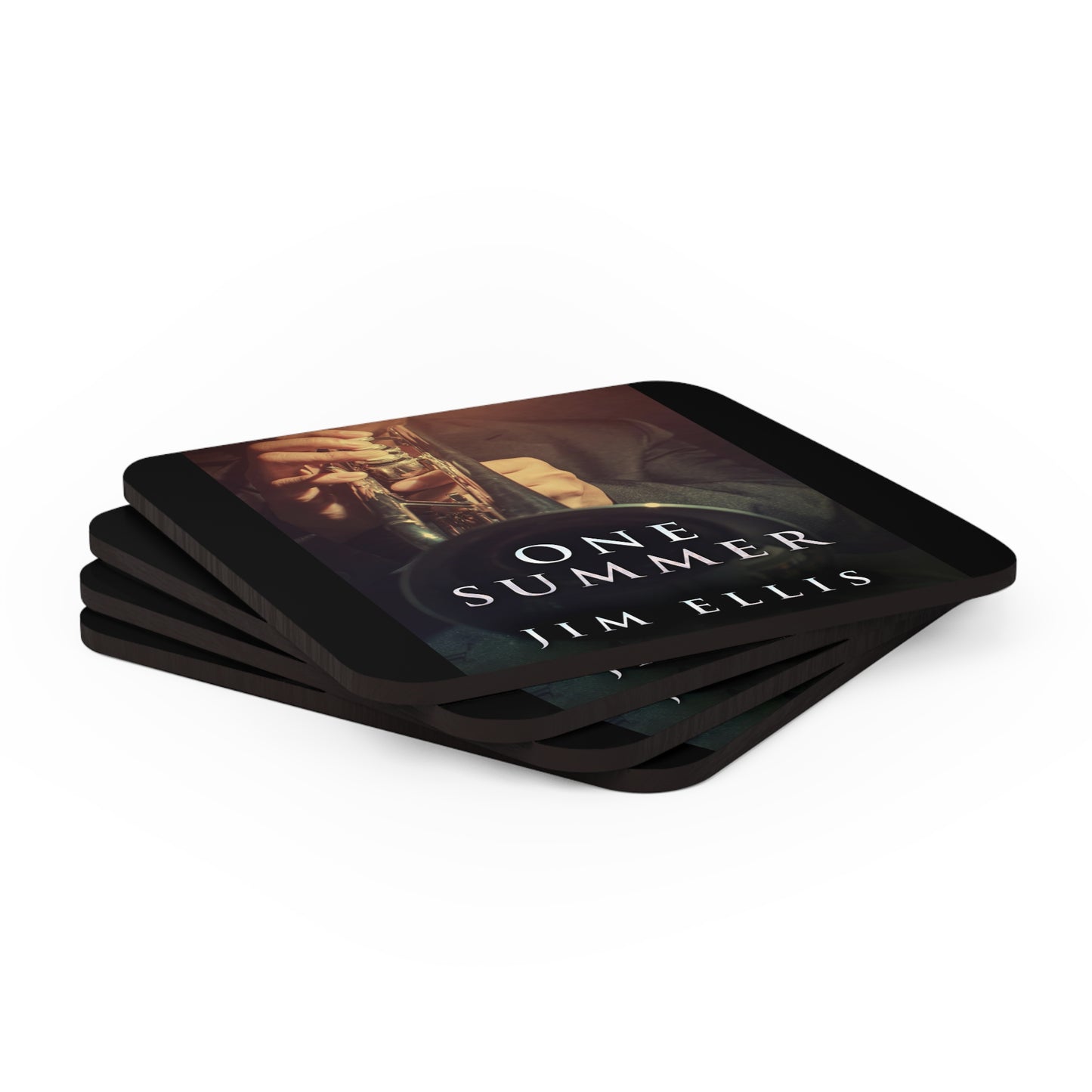 One Summer - Corkwood Coaster Set