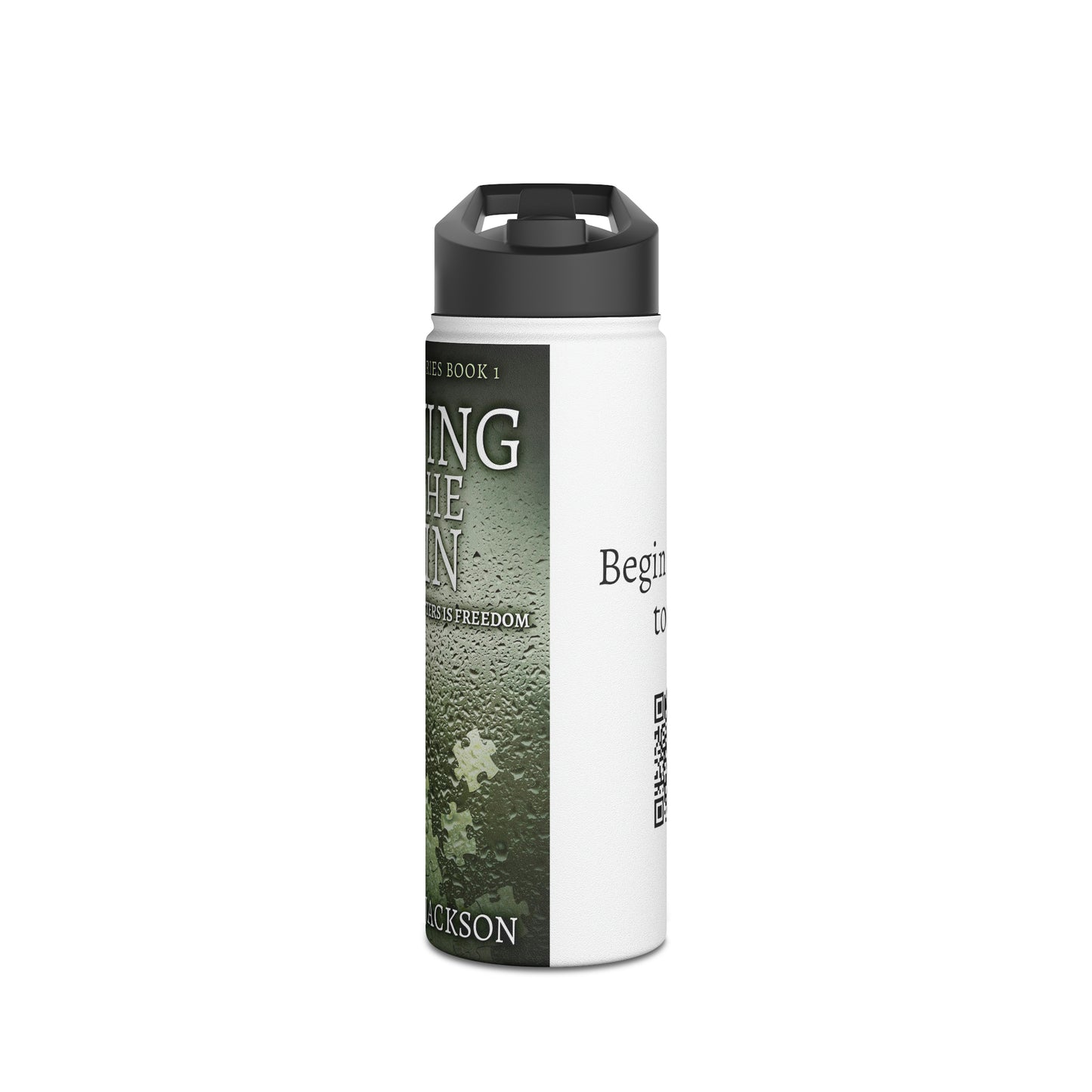 Playing in The Rain - Stainless Steel Water Bottle