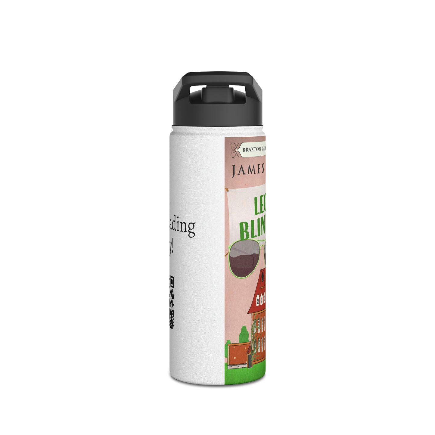 Legally Blind Luck - Stainless Steel Water Bottle