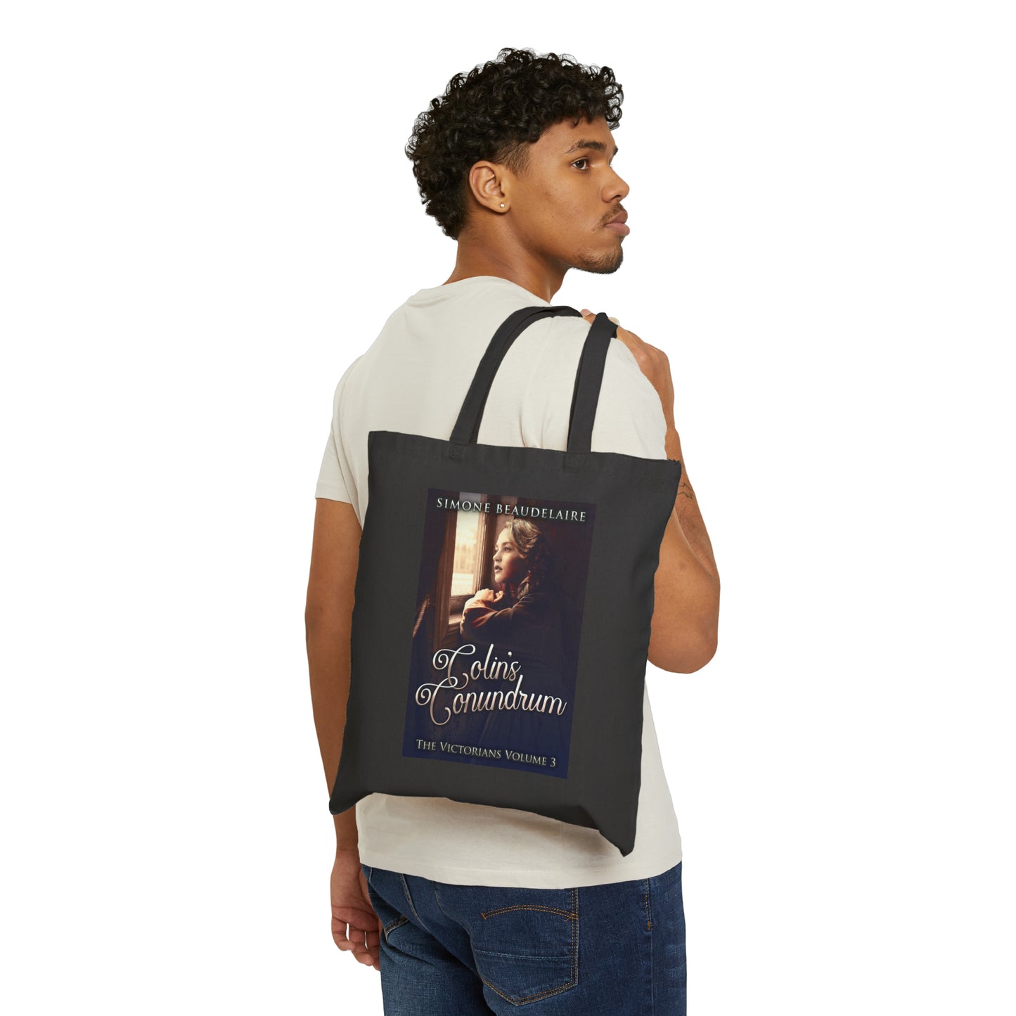 Colin's Conundrum - Cotton Canvas Tote Bag