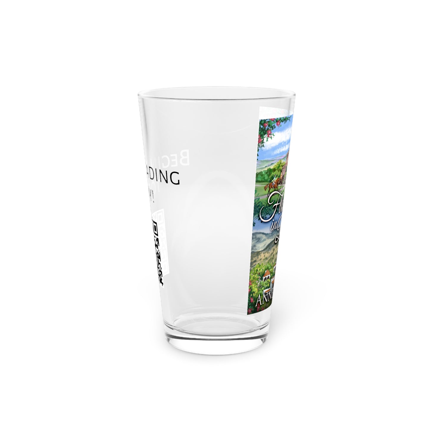 Flowers In Bloom - Pint Glass