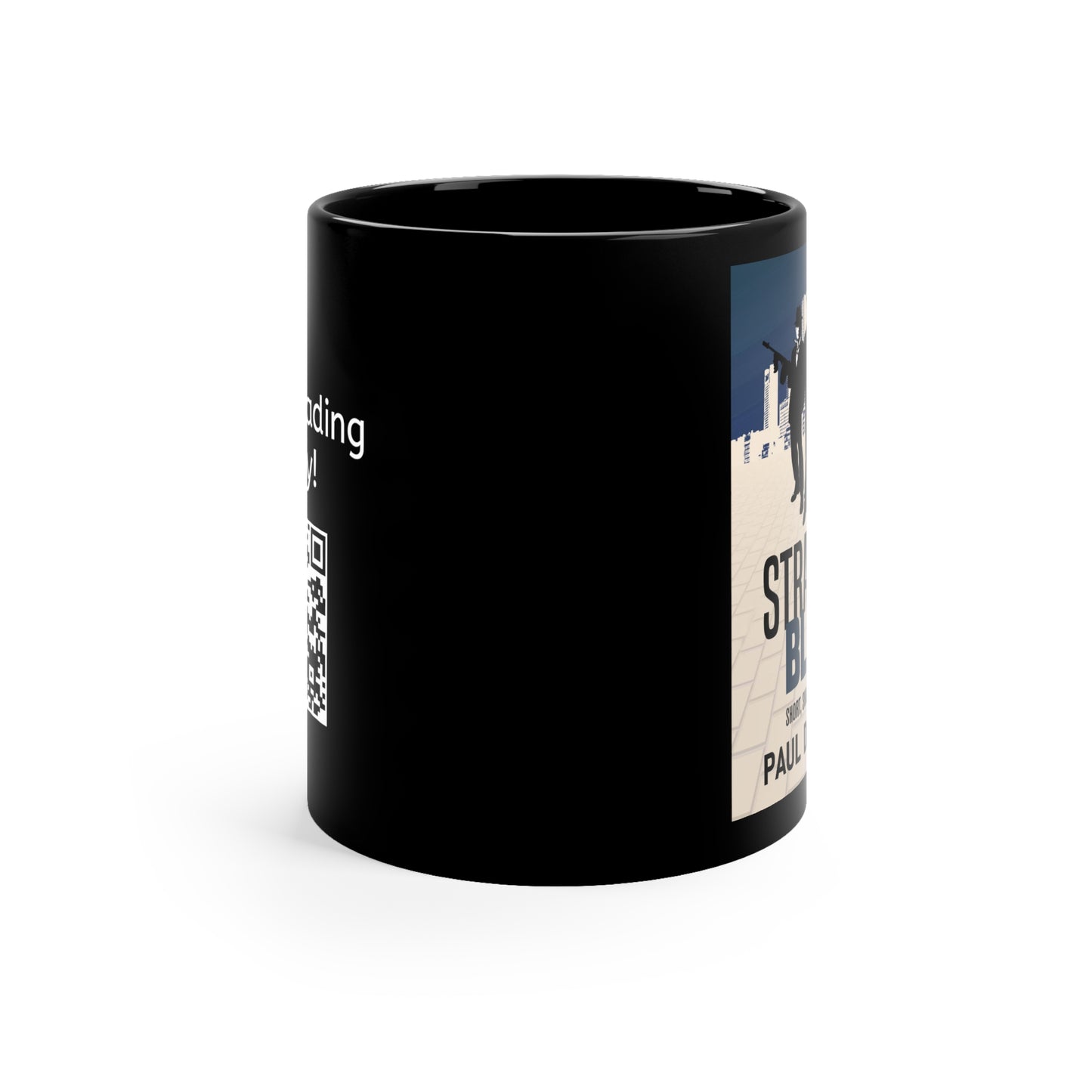 Stray Dog Blues - Black Coffee Mug