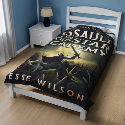 Assault On Void Star Academy - Velveteen Plush Blanket