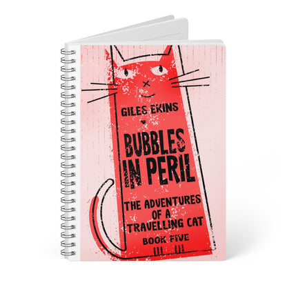 Bubbles In Peril - A5 Wirebound Notebook