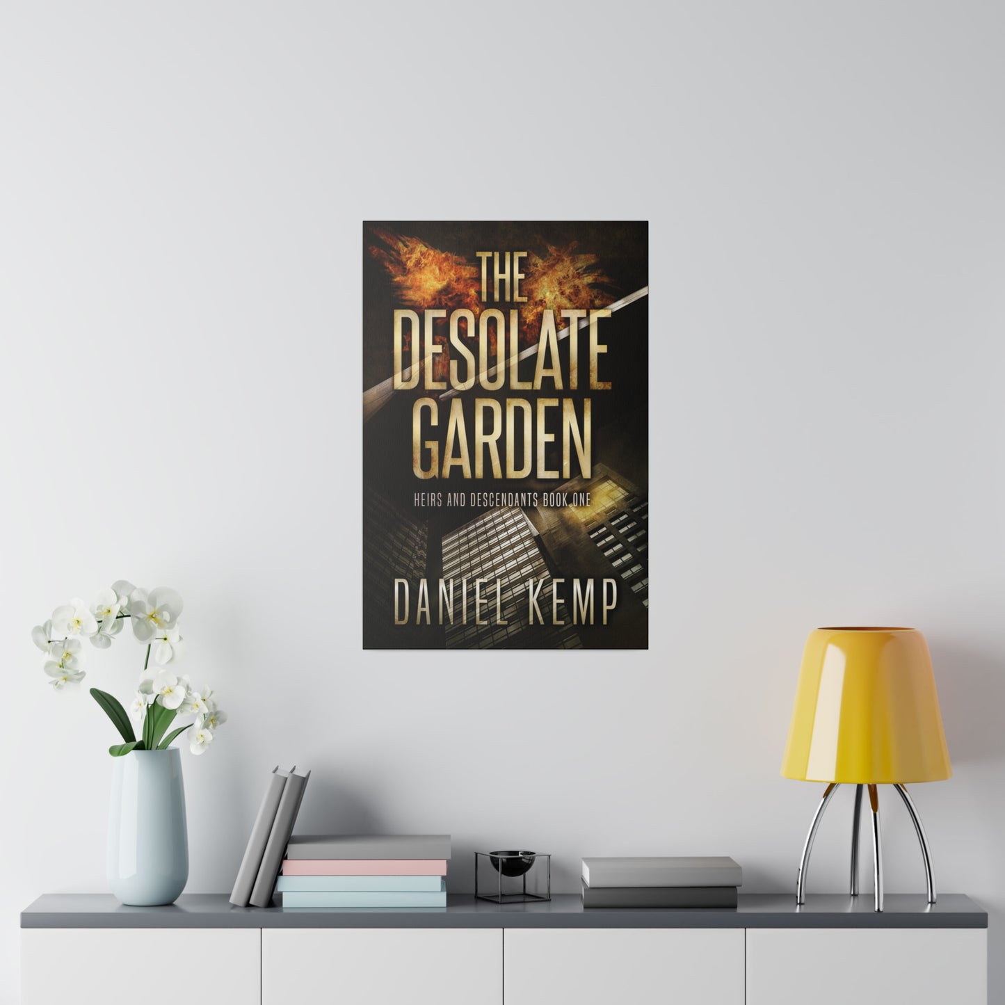 The Desolate Garden - Canvas