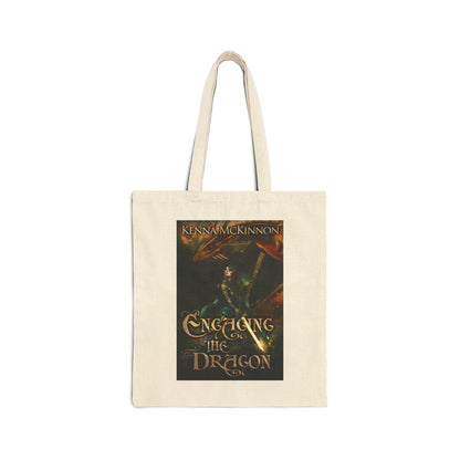 Engaging the Dragon - Cotton Canvas Tote Bag