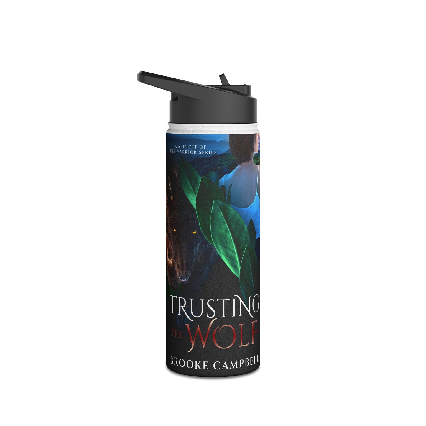 Trusting the Wolf - Stainless Steel Water Bottle