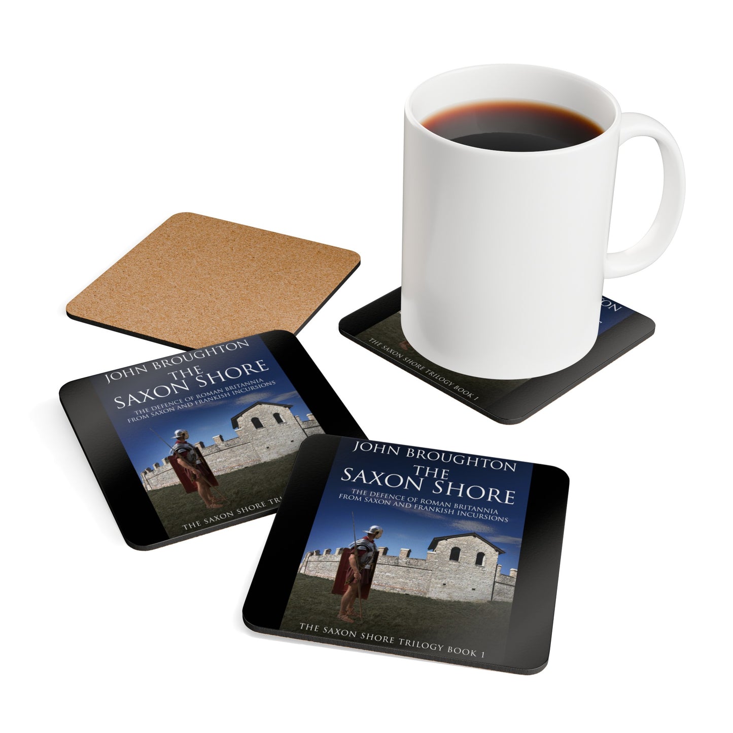 The Saxon Shore - Corkwood Coaster Set