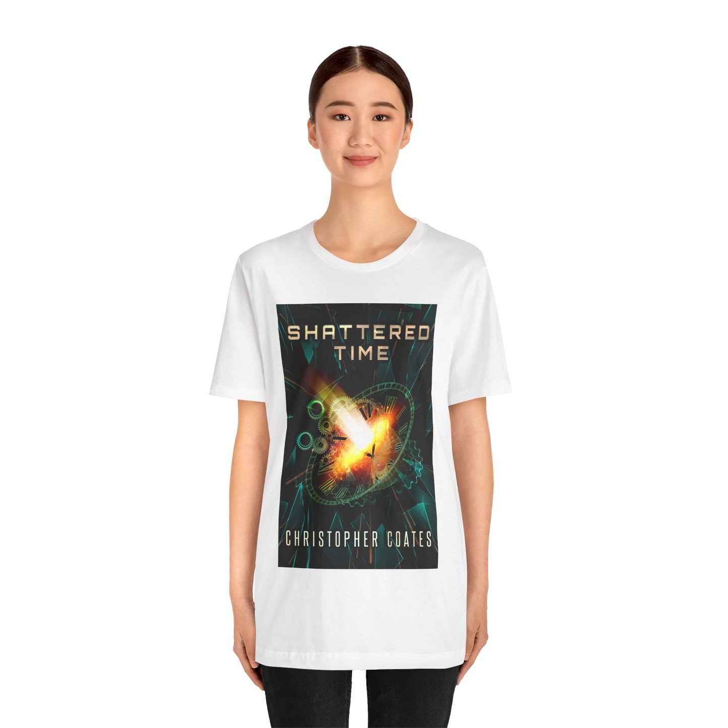 Shattered Time - Unisex Jersey Short Sleeve T-Shirt