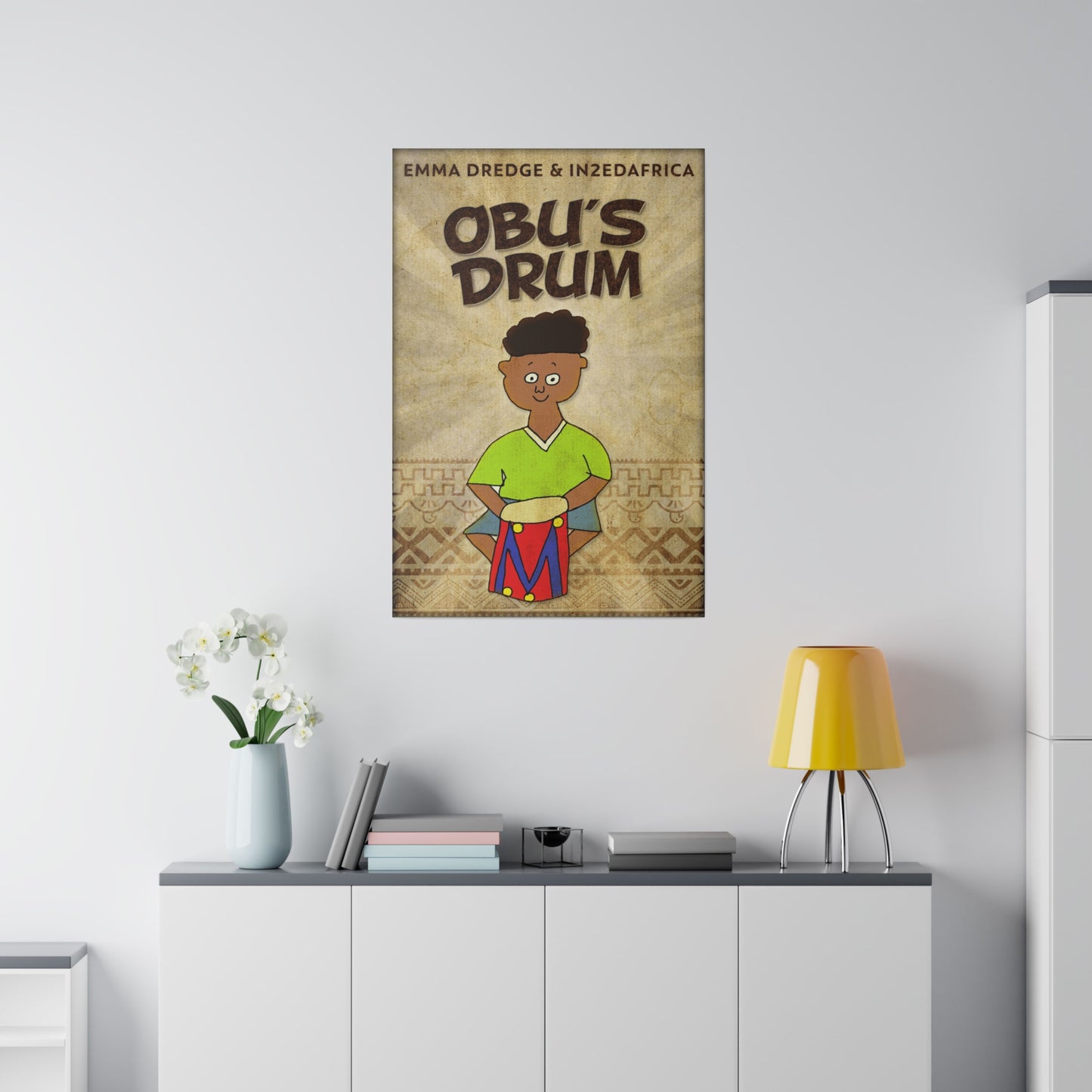 Obu's Drum - Canvas