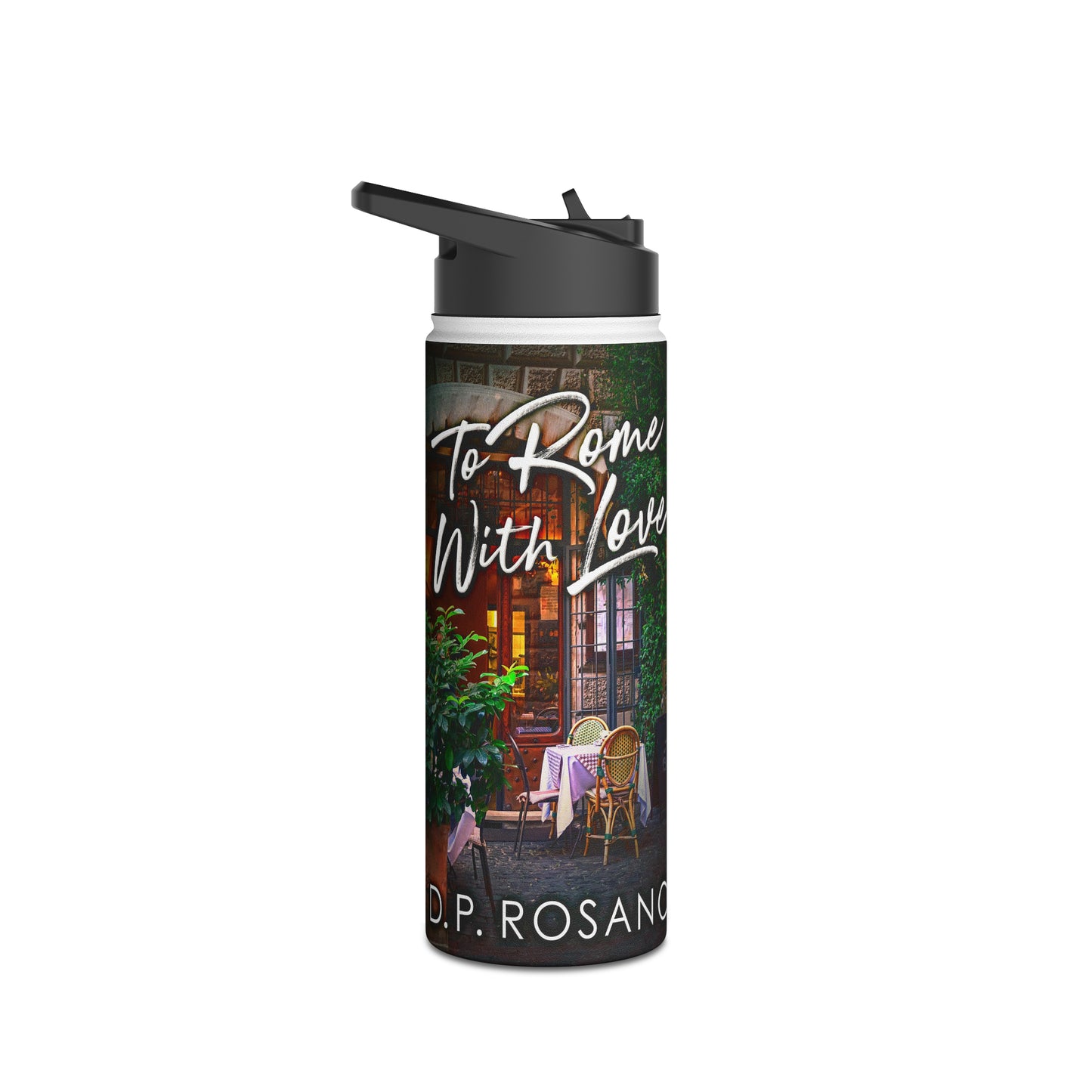 To Rome With Love - Stainless Steel Water Bottle