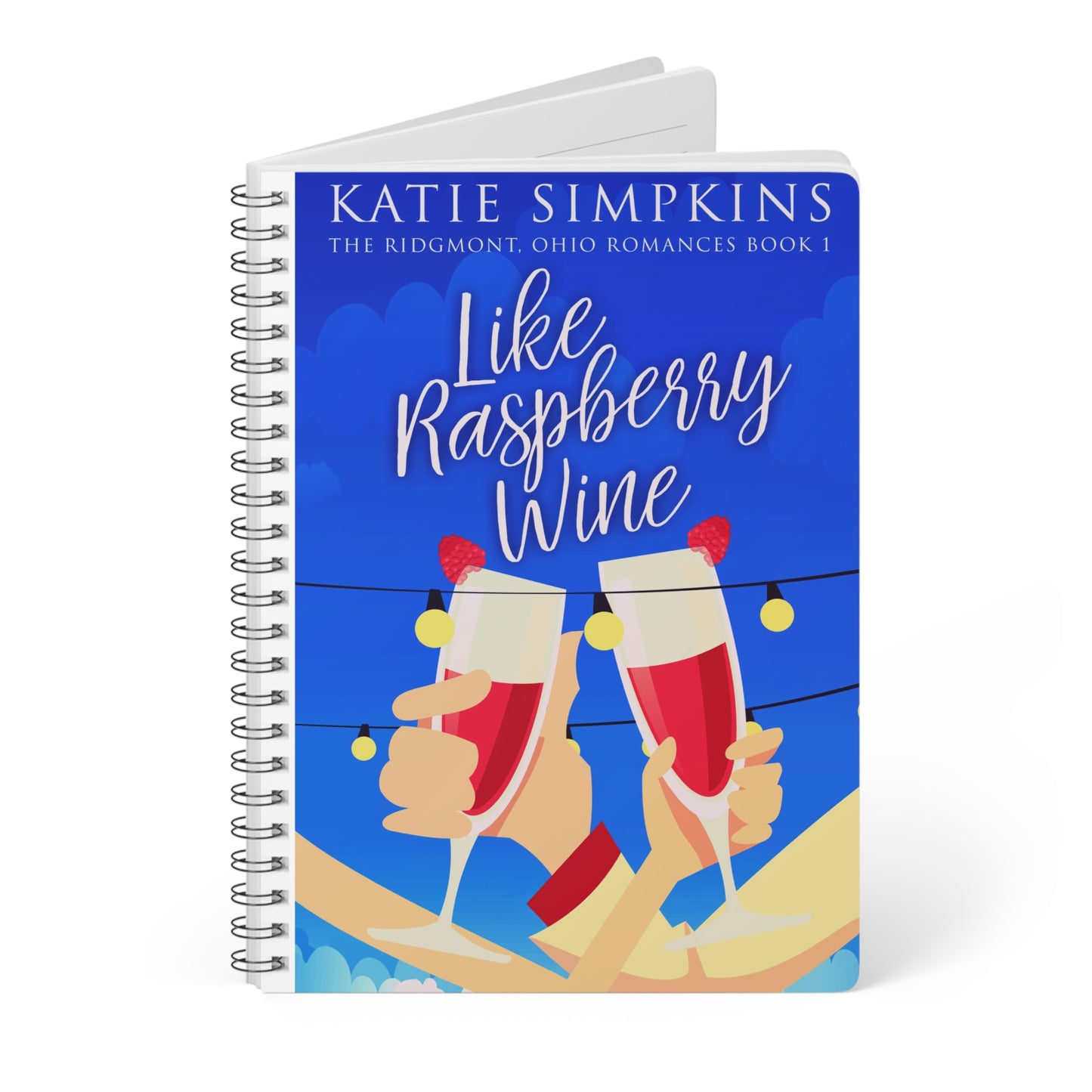 Like Raspberry Wine - A5 Wirebound Notebook