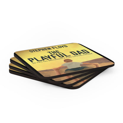 The Playful Dad - Corkwood Coaster Set