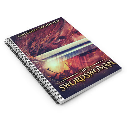 The Swordswoman - Spiral Notebook