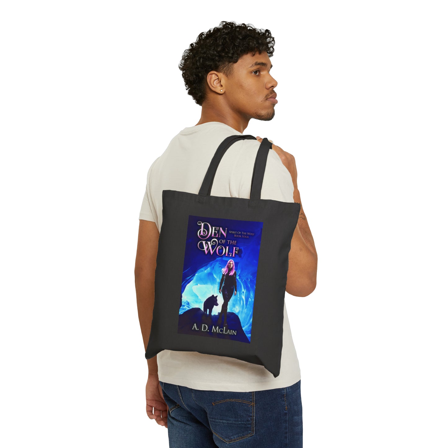 Den Of The Wolf - Cotton Canvas Tote Bag