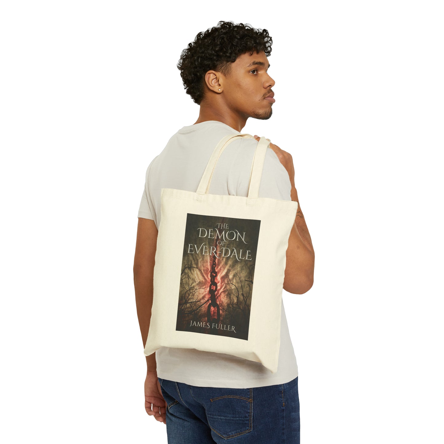 The Demon of Ever-Dale - Cotton Canvas Tote Bag