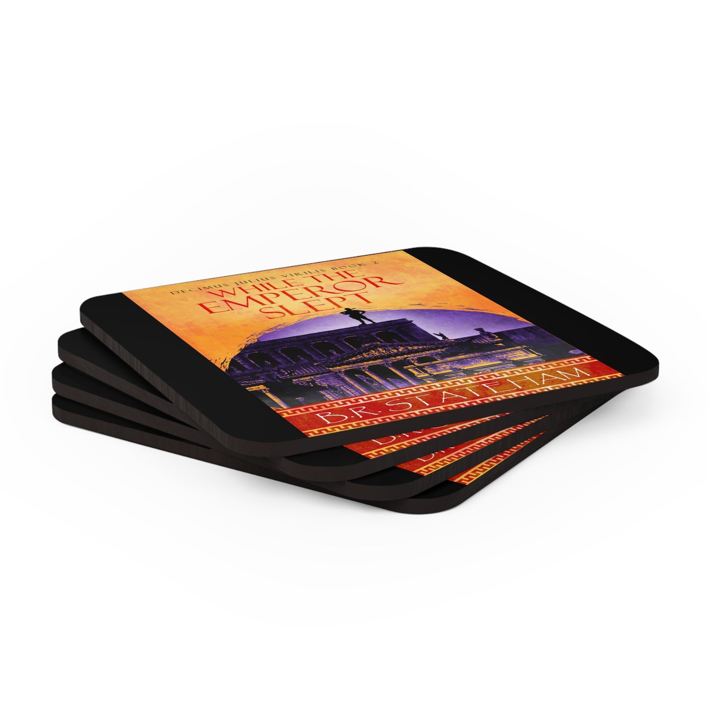 While The Emperor Slept - Corkwood Coaster Set