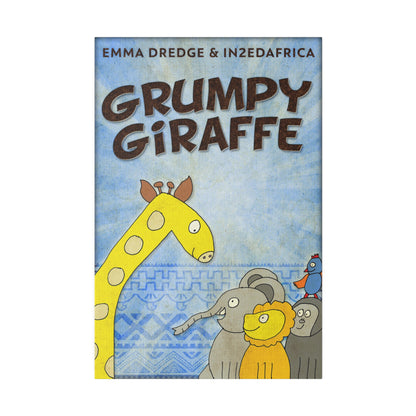 Grumpy Giraffe - Canvas