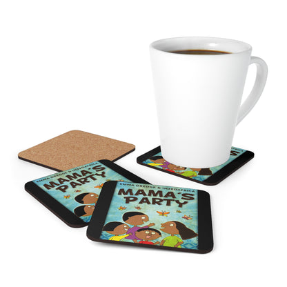 Mama's Party - Corkwood Coaster Set