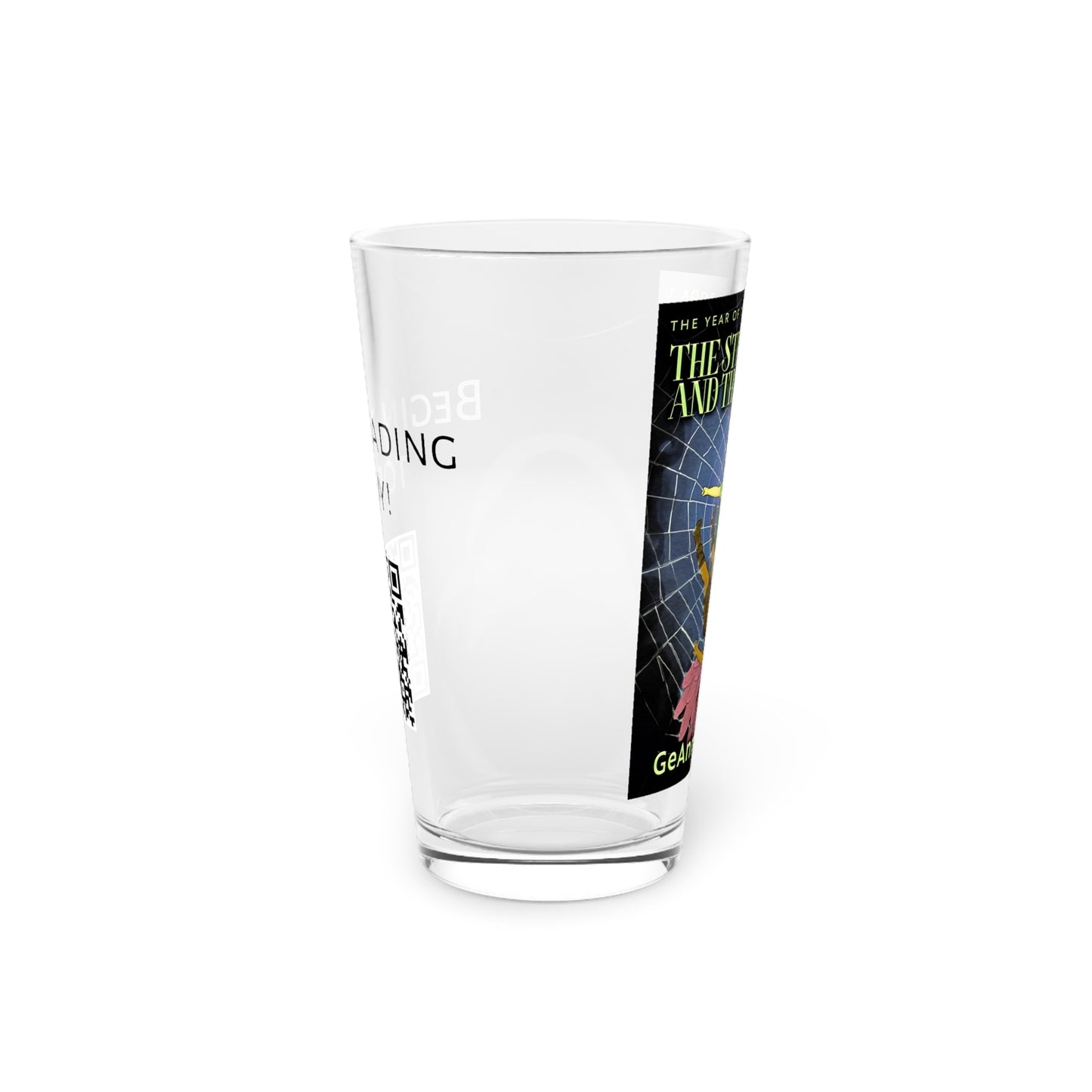 The String Bean And The Firefly - Pint Glass