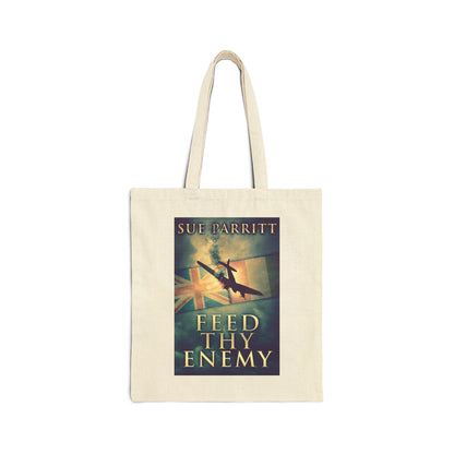 Feed Thy Enemy - Cotton Canvas Tote Bag