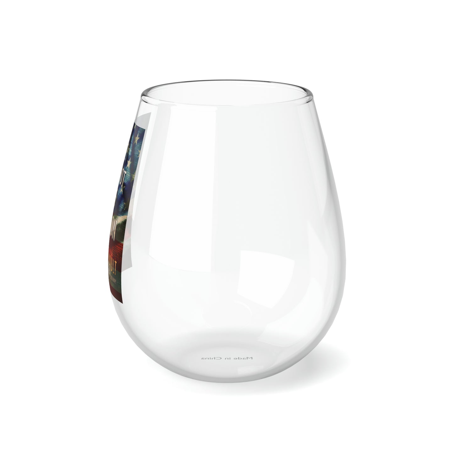 The Patriot Joe Morton - Stemless Wine Glass, 11.75oz