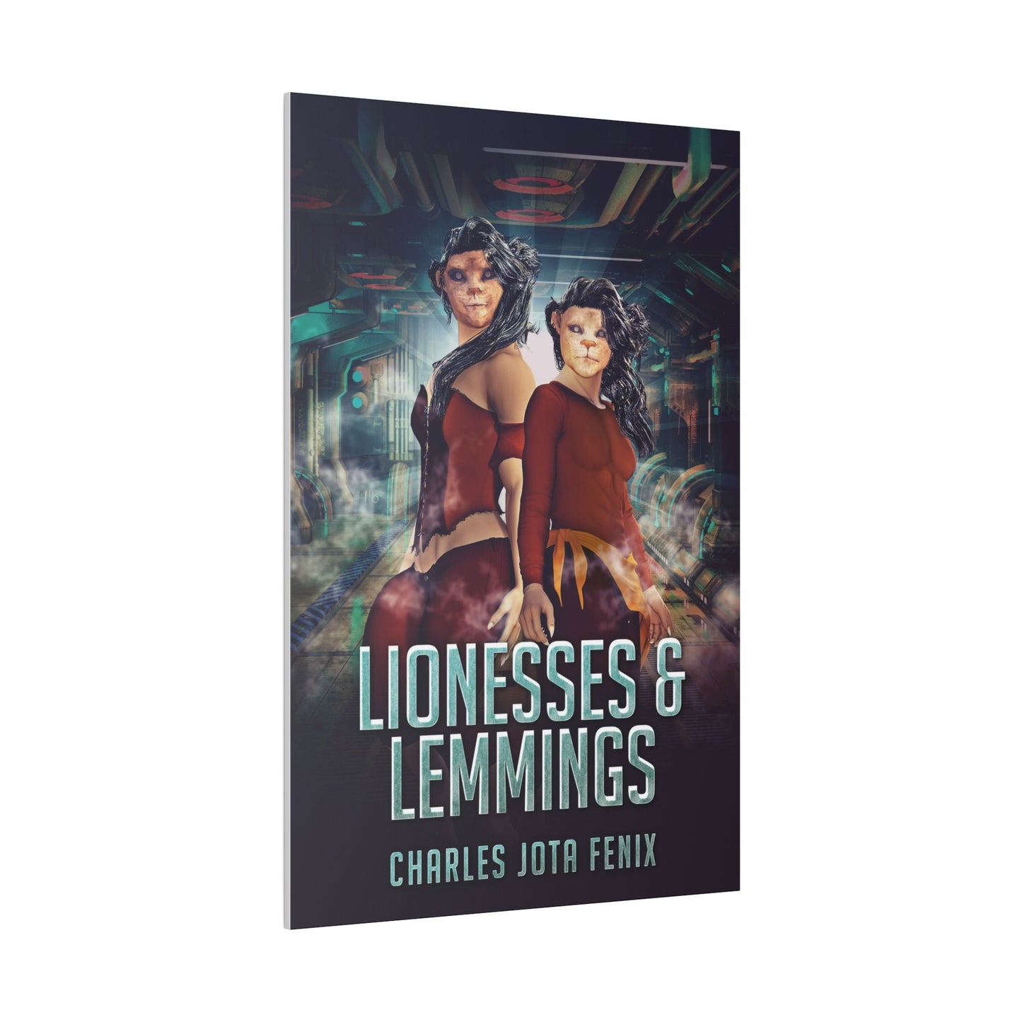 Lionesses & Lemmings - Canvas