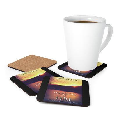 Islands Of Fire - Corkwood Coaster Set