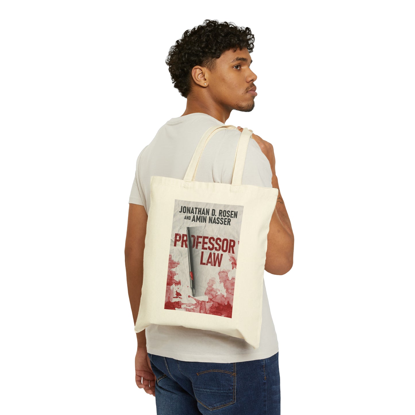 Professor Law - Cotton Canvas Tote Bag