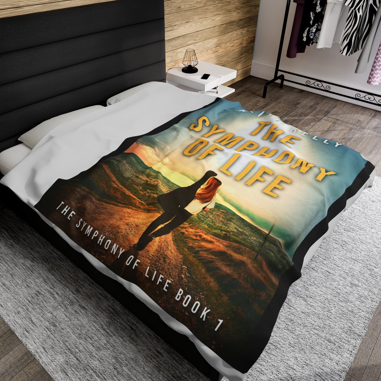 The Symphony Of Life - Velveteen Plush Blanket