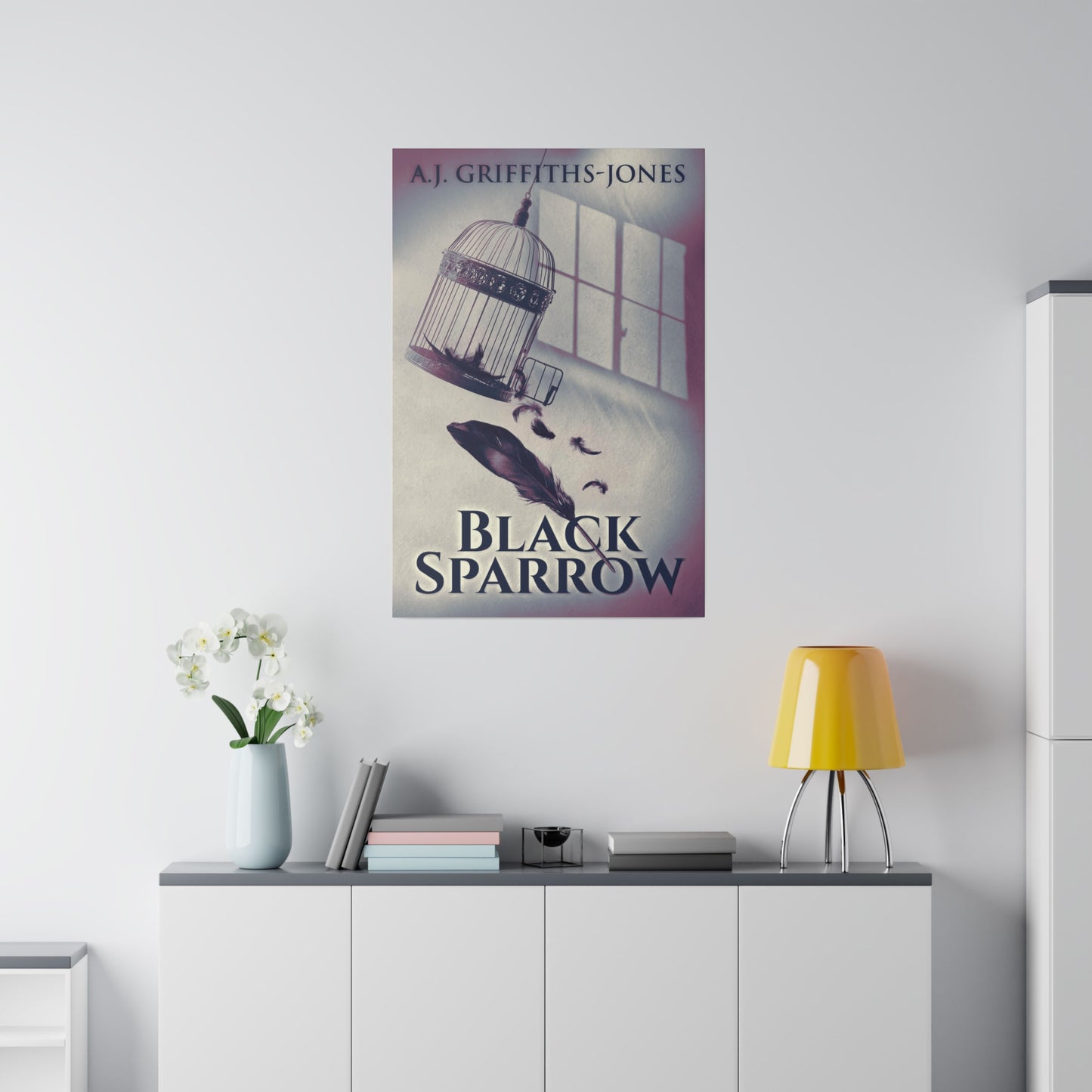 Black Sparrow - Canvas