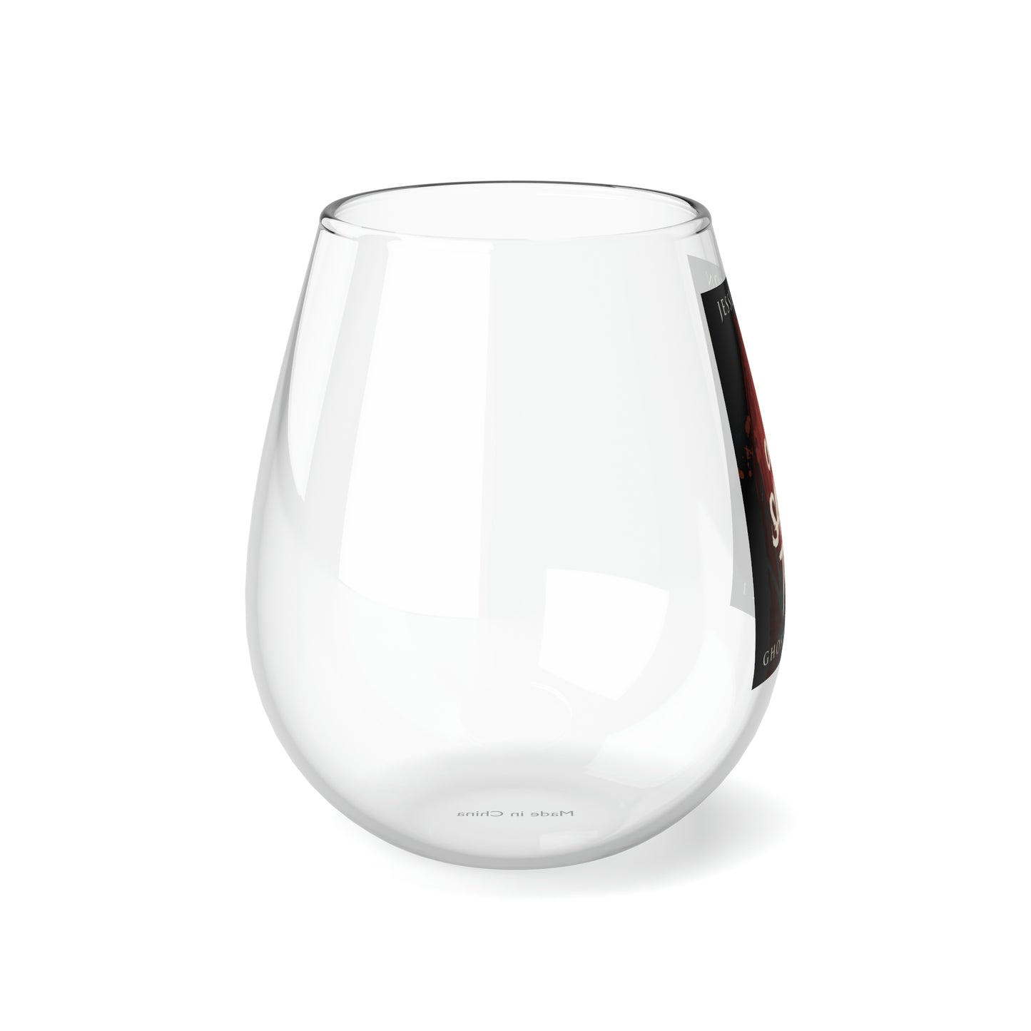 On The Savage Trail - Stemless Wine Glass, 11.75oz