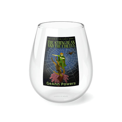 The String Bean And The Firefly - Stemless Wine Glass, 11.75oz