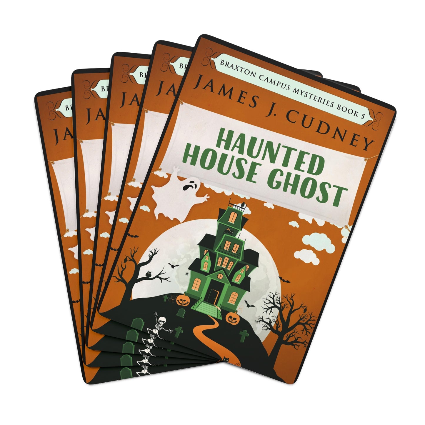 Haunted House Ghost - Poker Cards