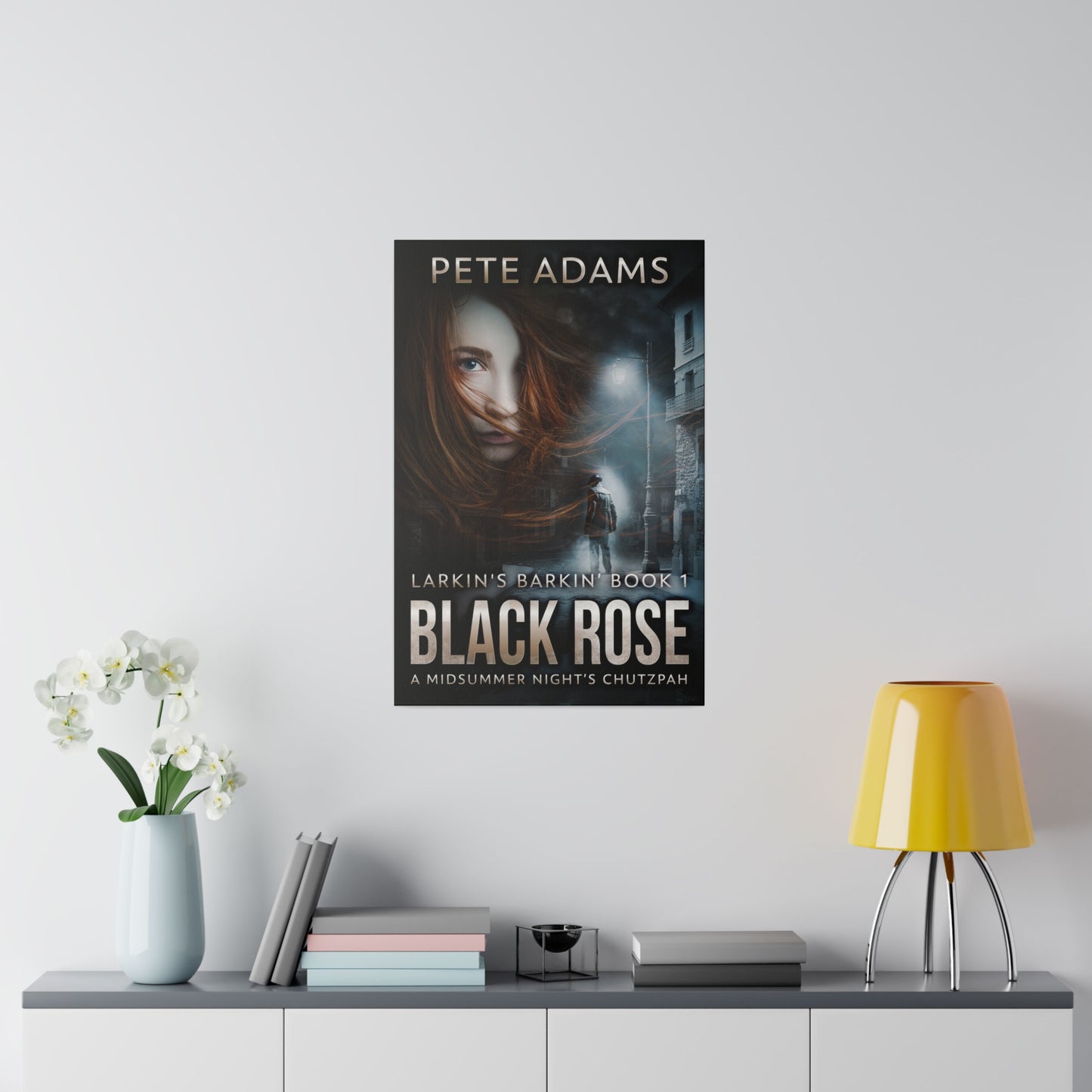 Black Rose - Canvas